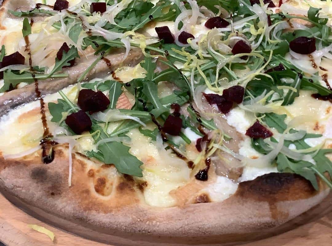 pizza de la mer illustration